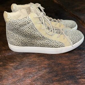 Women’s Leopard Sneakers- High Tops